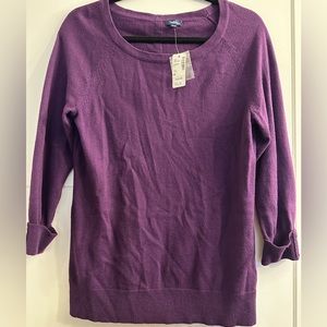 Purple 3/4 Sleeve Top